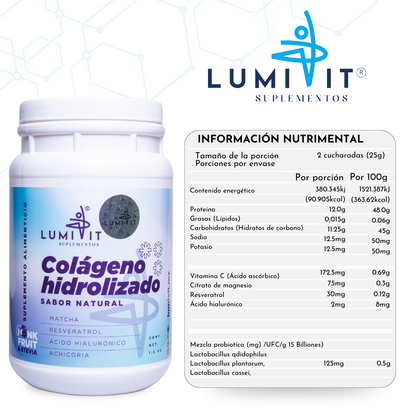 2 Colágeno Natural + Vita-C