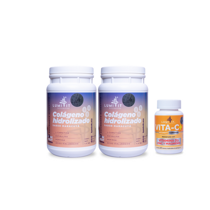 2 Colágeno Maracuyá + Vita-C