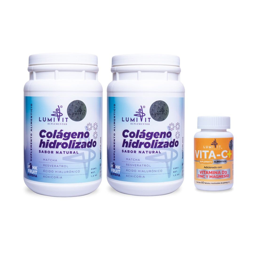 2 Colágeno Natural + Vita-C